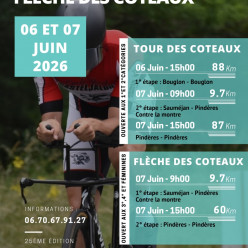 Tour des coteaux les 6 et 7 JUIN